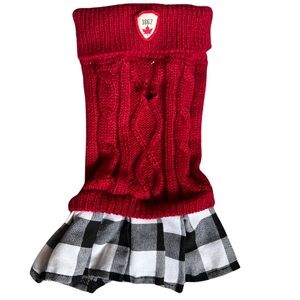 Roots Dog Sweater Dress | XS